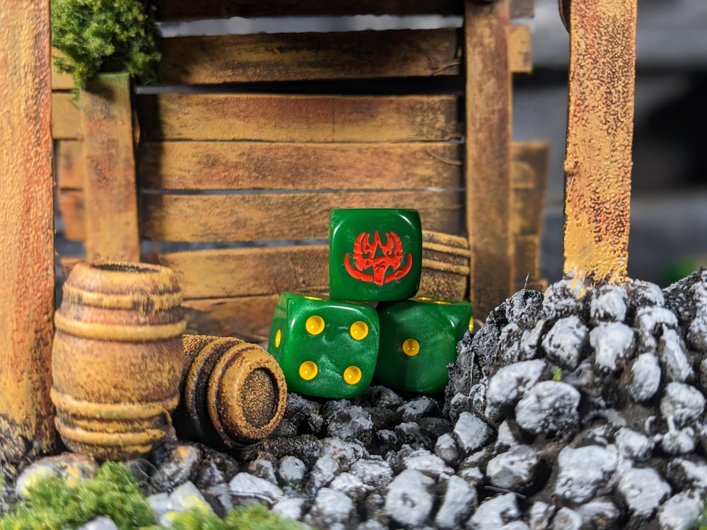 Sinister Slavers Dice 16mm Inspired by Sci-Fi 10x