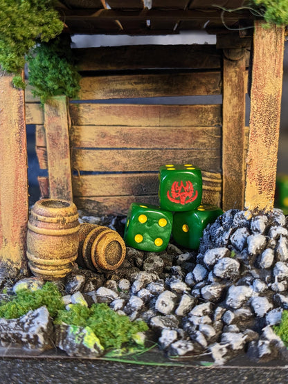 Sinister Slavers Dice 16mm Inspired by Sci-Fi 10x