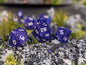 Indigo Hollow Maze Metal D&D Dice Set