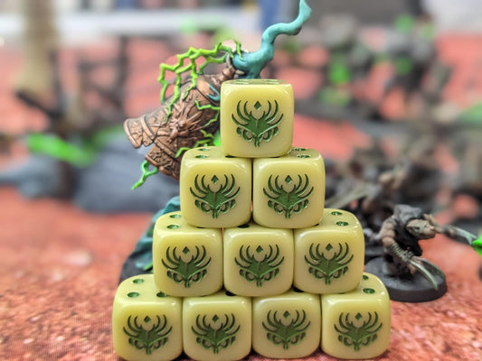 Rat King Dice 16mm 10x Inspired by Sci-Fi