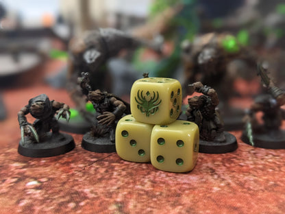 Rat King Dice 16mm 10x Inspired by Sci-Fi