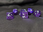 Solid Metal D&D Dice Set - Colorful Spirit Blossom