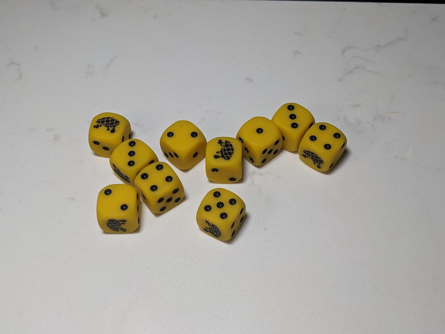16mm Dice - Lamenting Eye Inspired by Sci-Fi 10x