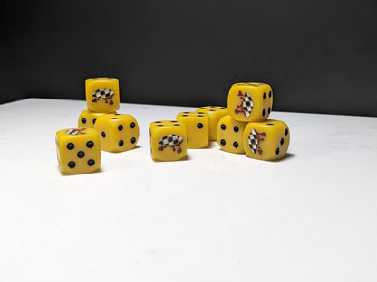 16mm Dice - Lamenting Eye Inspired by Sci-Fi 10x