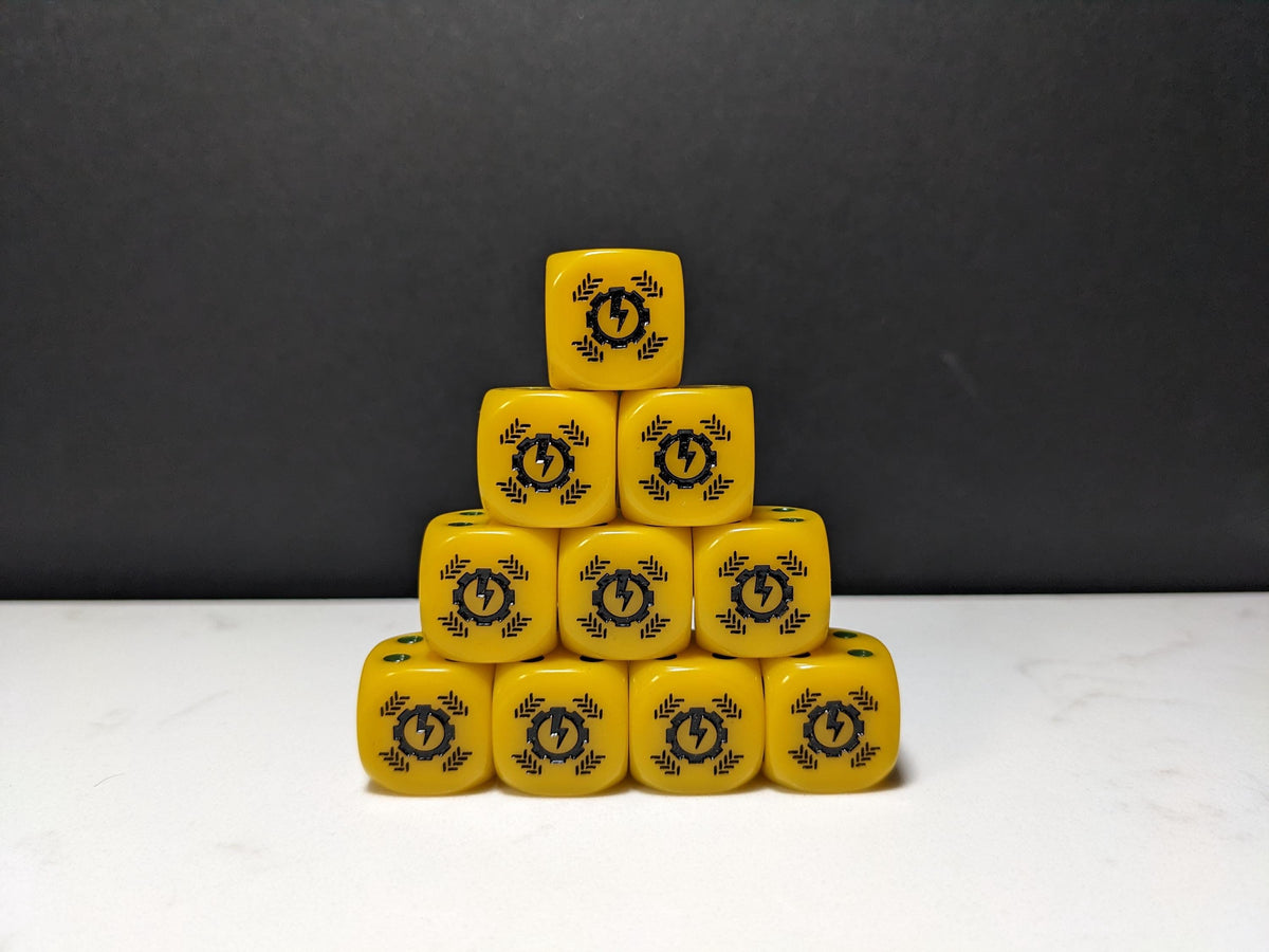 16mm Dice - Steel Legion Tank Inspired by Sci-Fi 10x