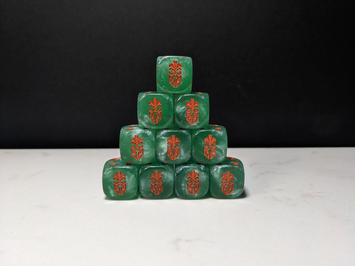 16mm Dice - Dwarven Thu League Inspired by Sci-Fi 10x