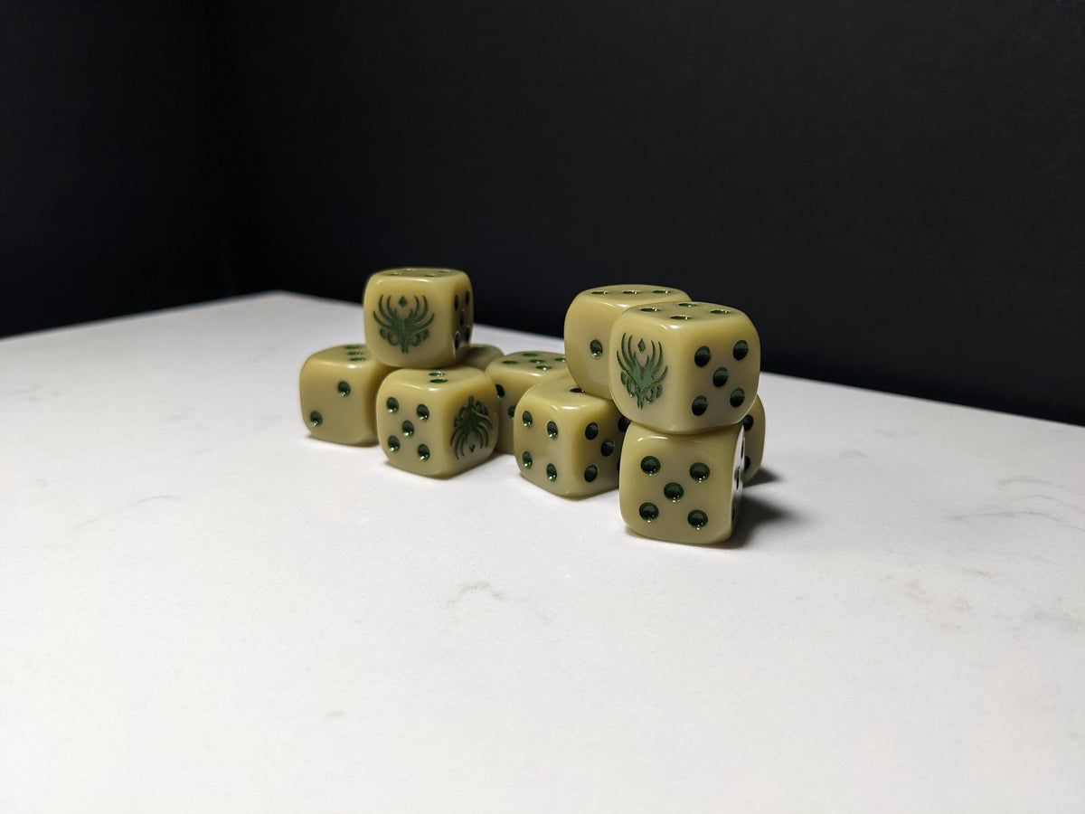 16mm Dice - Rat King Inspired by Sci-Fi 10x