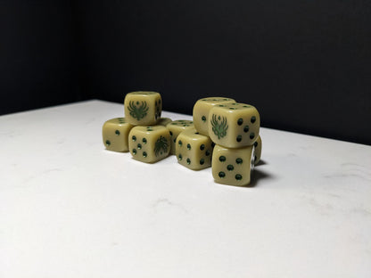 16mm Dice - Rat King Inspired by Sci-Fi 10x