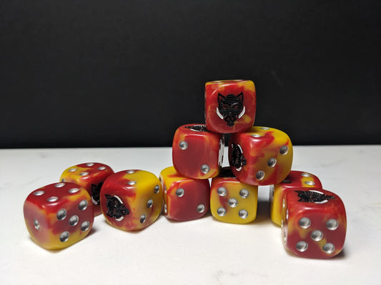 16mm Dice - House of the Boar Inspired by Sci-Fi 10x