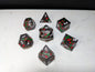 Solid Metal D&D Dice Set - Spirit Blossom