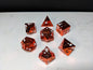 Solid Metal D&D Dice Set - Colorful Spirit Blossom