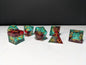 Sharp Edge D&D Dice Set - Translucent Red Blue