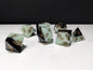 Sharp Edge D&D Dice Set - Black and Pearl