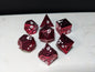 Solid Metal D&D Dice Set - Colorful Spirit Blossom