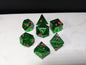 Solid Metal D&D Dice Set - Colorful Spirit Blossom