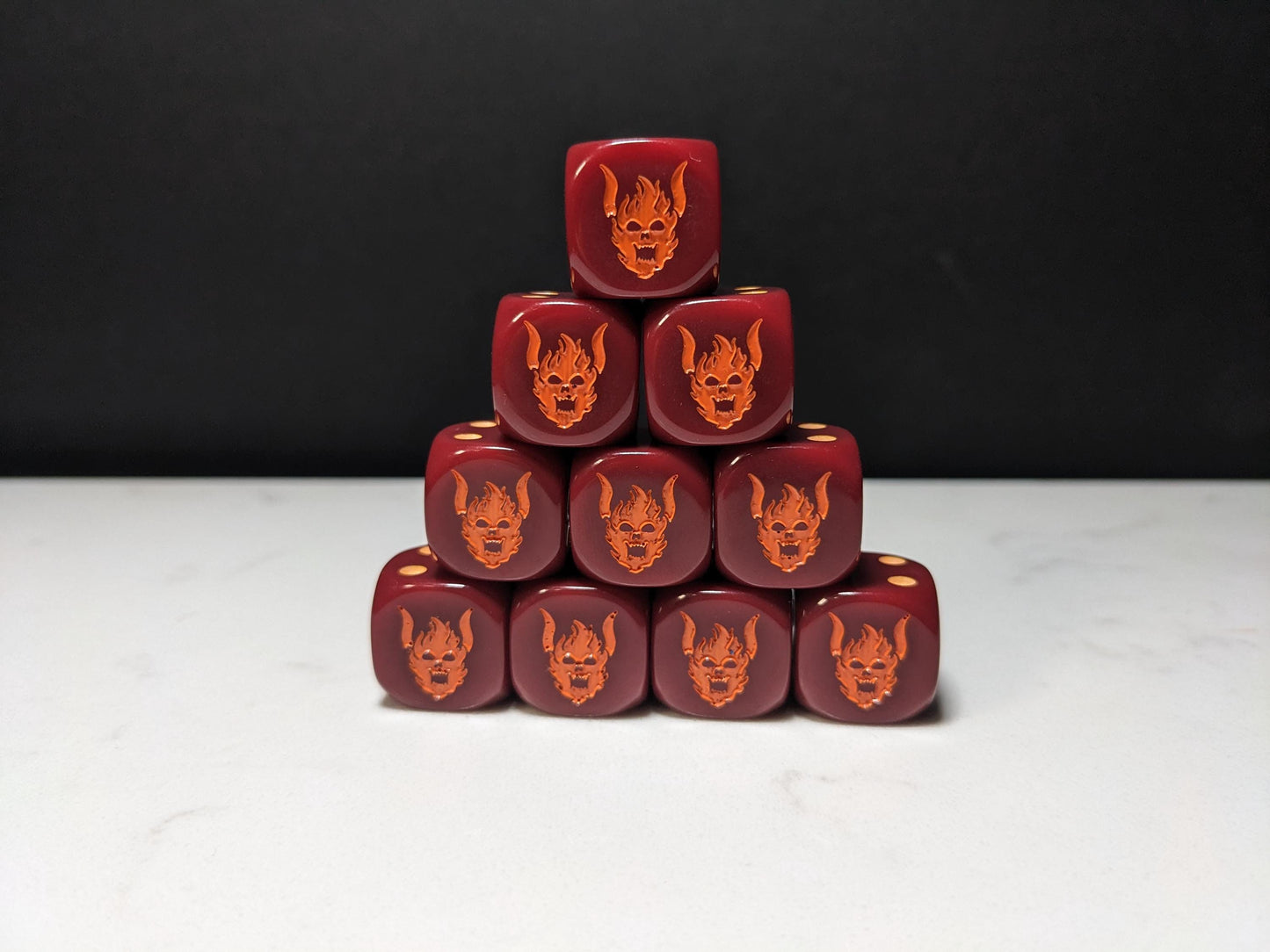 16mm Dice - Dark Heralds Inspired by Sci-Fi 10x