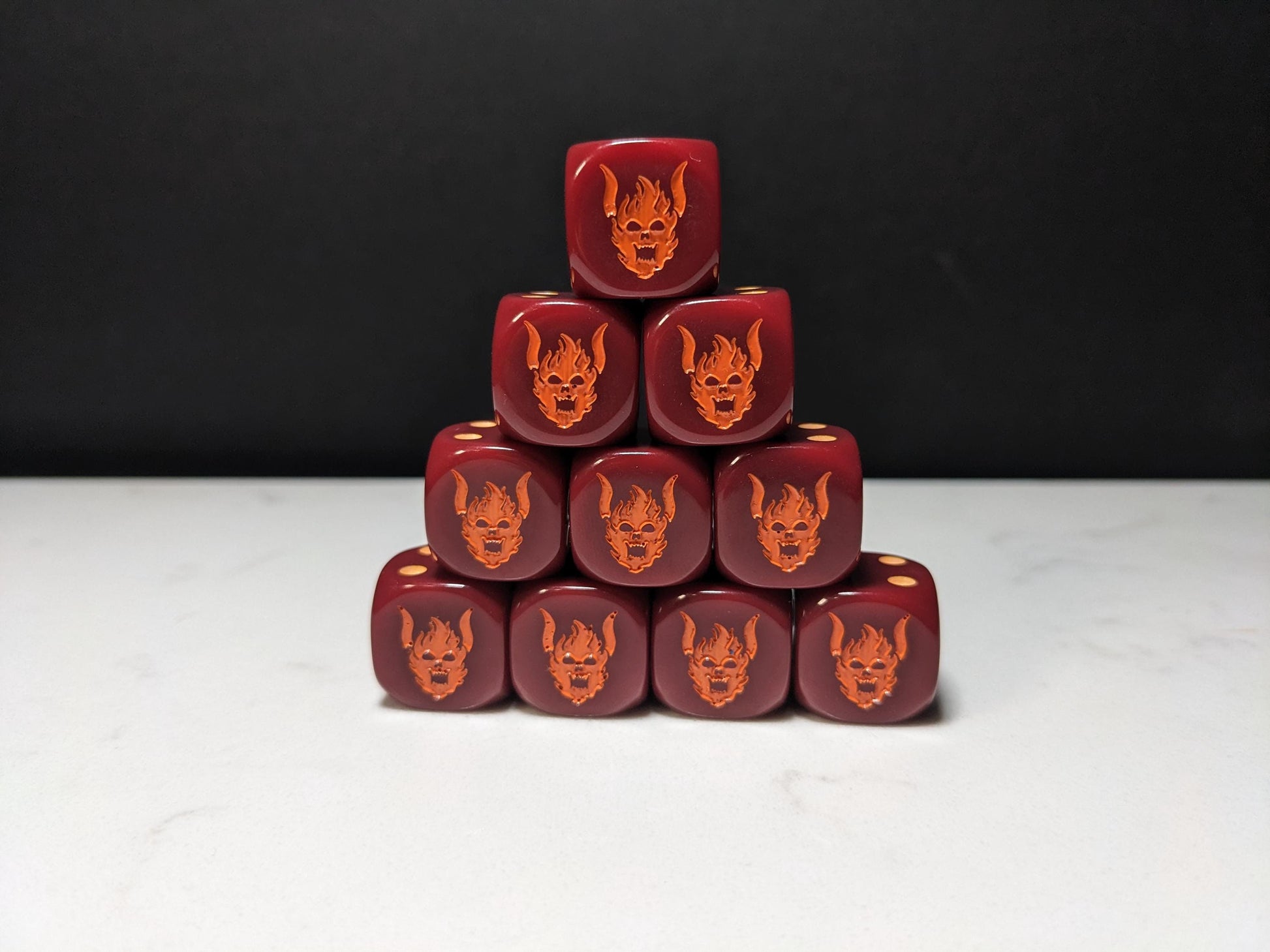 16mm Dice - Dark Heralds Inspired by Sci-Fi 10x