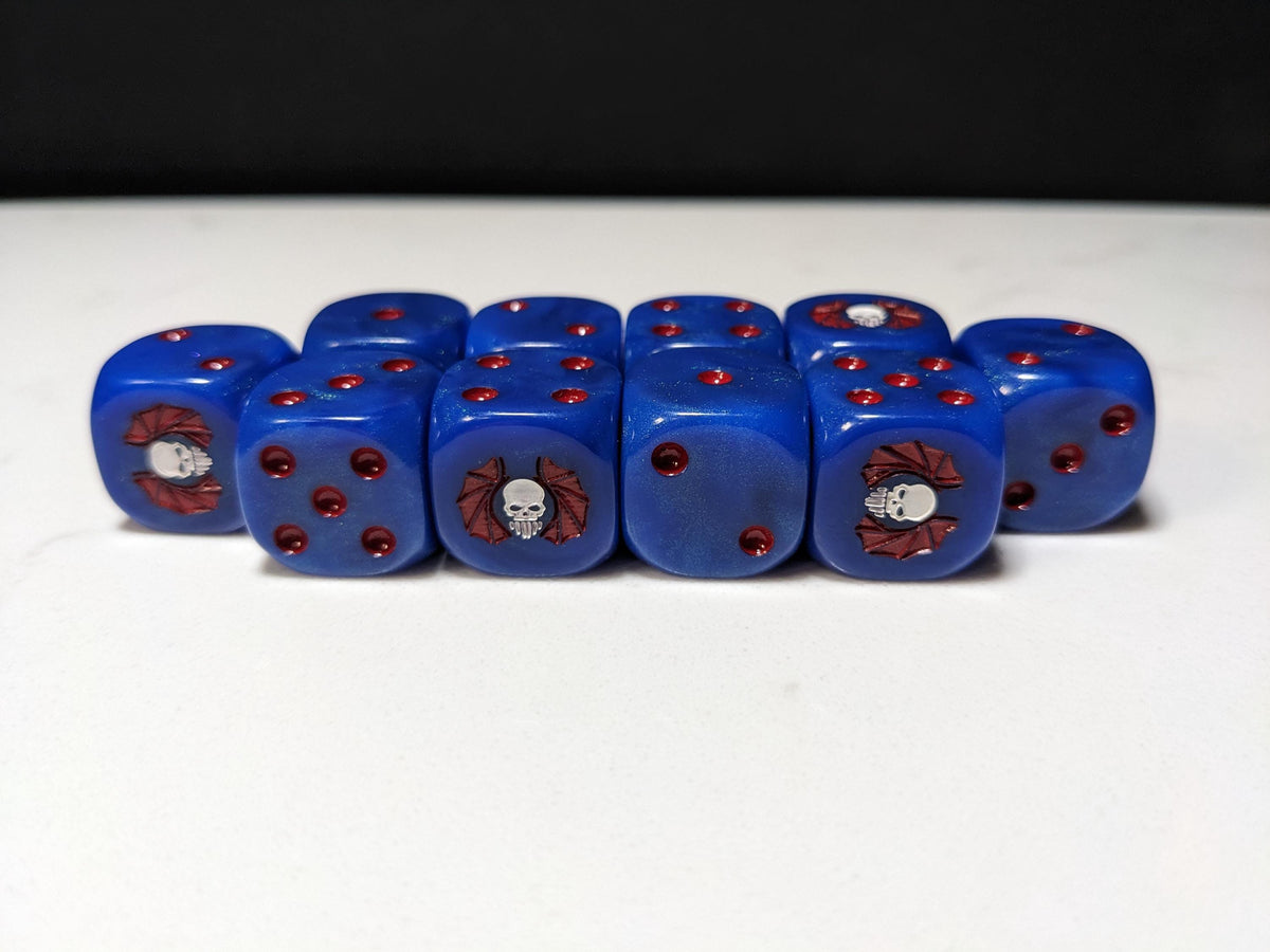 16mm Dice - Lords of Darkness Inspired by Sci-Fi 10x
