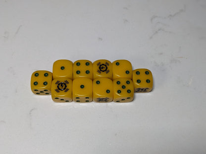 16mm Dice - Steel Legion Tank Inspired by Sci-Fi 10x