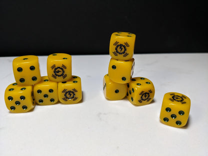 16mm Dice - Steel Legion Tank Inspired by Sci-Fi 10x