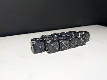 16mm Dice - Legion of the Steel Cross Inspired by Sci-Fi 10x