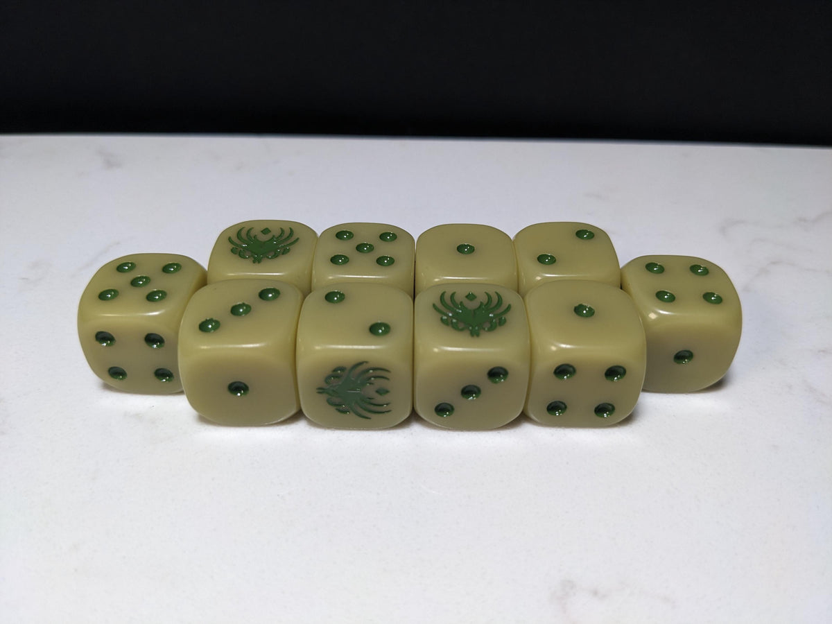 16mm Dice - Rat King Inspired by Sci-Fi 10x