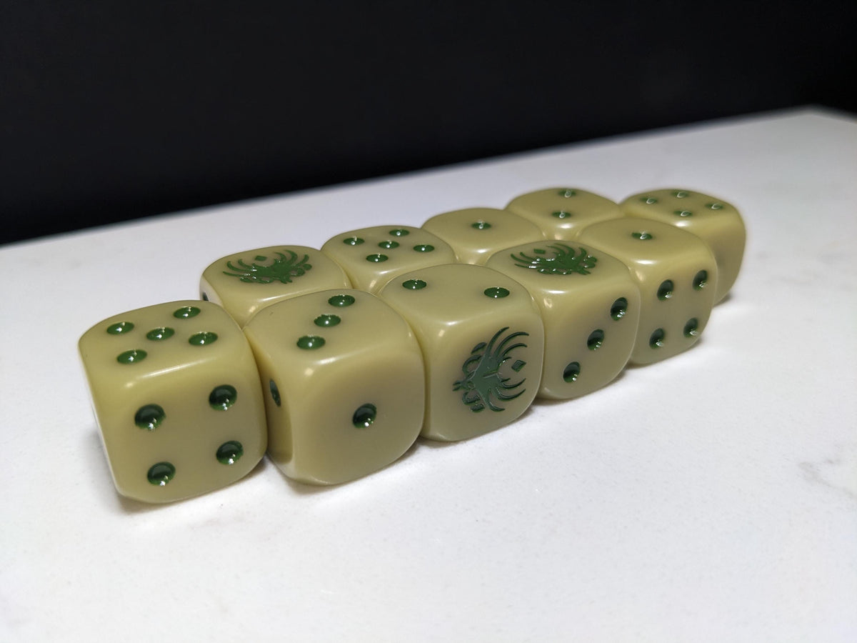 16mm Dice - Rat King Inspired by Sci-Fi 10x