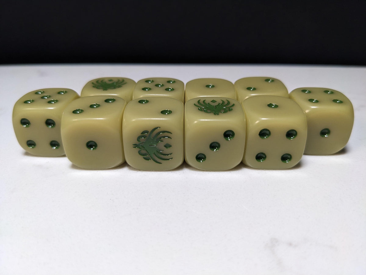 16mm Dice - Rat King Inspired by Sci-Fi 10x