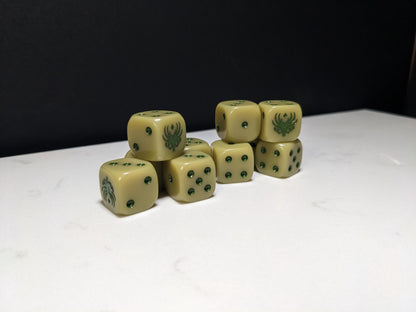16mm Dice - Rat King Inspired by Sci-Fi 10x