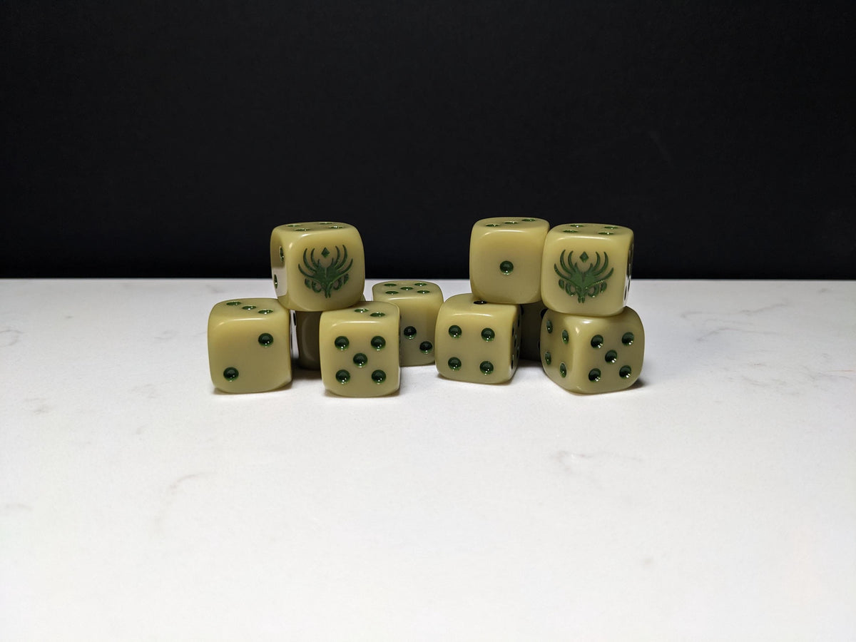 16mm Dice - Rat King Inspired by Sci-Fi 10x