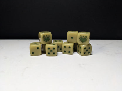 16mm Dice - Rat King Inspired by Sci-Fi 10x