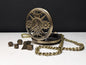 Pocket Watch Clock Gears Mini Metal D&D Dice Set