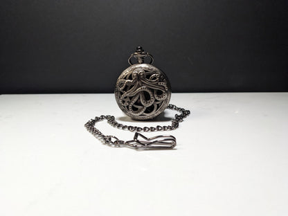 Pocket Watch Kraken Mini Metal D&D Dice Set