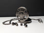 Pocket Watch Clock Gears Mini Metal D&D Dice Set