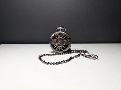 Pocket Watch Clock Gears Mini Metal D&D Dice Set